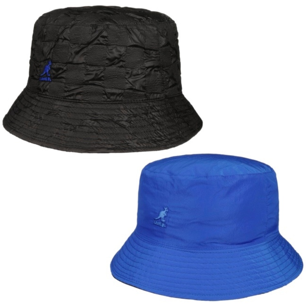 Kangol Pucker Check Bucket Hat
